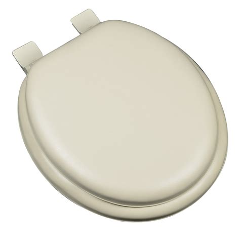 Bathdecor Premium Soft Round Toilet Seat With A Closed Front And Wood