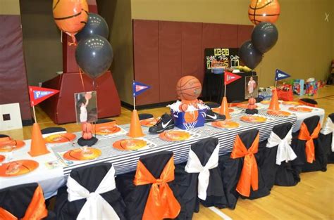 Basketball Birthday Party Ideas Photo 1 Of 13 Catch My Party