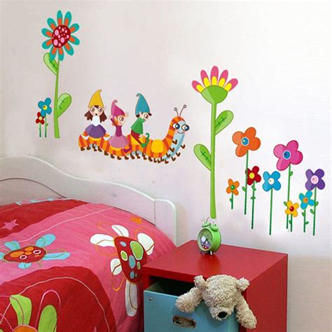 22 Cool Bedroom Wall Stickers For Kids Interior Design Inspirations