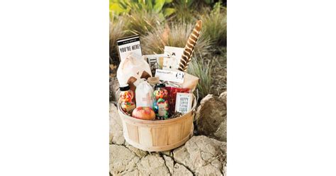 Snack Filled Welcome Baskets Bohemian Nature Wedding In Big Sur