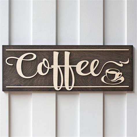 Coffee Sign Coffee Lovers Coffee Sign Coffee Decor Home Decor