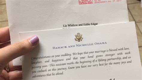 Barack Obama Still Responds To Strangers Wedding Invitations Cnnpolitics