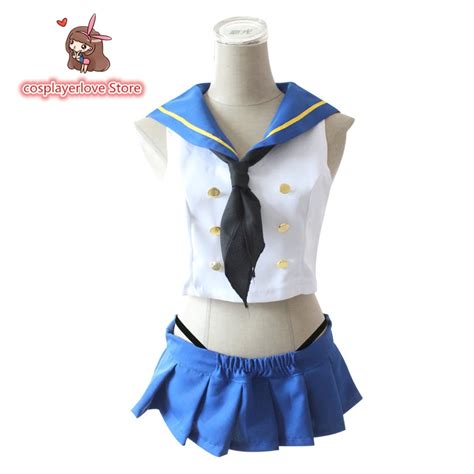 Kantai Collection Shimakaze Full Set Sailor Navy Cosplay Costume