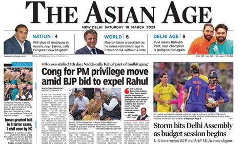 The Asian Age Epaper Pdf Download Today Newspaper