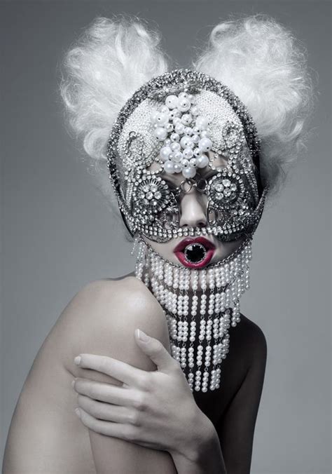Avant Garde Fashion Jewellery Headdress Mask Fashion Photography Paco
