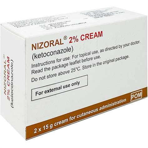 Buy Nizoral Cream 30g Ketoconazole Antifungal Cream £1799