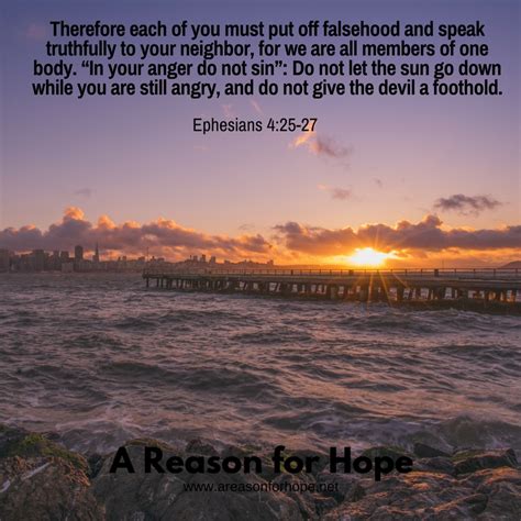 Ephesians 425 27 — A Reason For Hope With Don Patterson