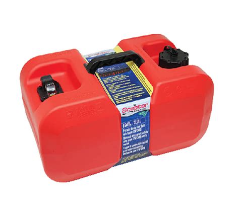 Scepter Under The Seat Portable Marine Fuel Tank 6 Gallons