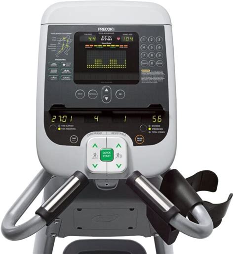 Precor Efx 576i Elliptical Cross Trainer Review Health And Fitness