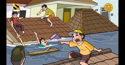14+ Gambar Bencana Alam Kartun, Koleksi Baru!