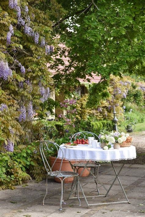 Breakfast Alfresco My French Country Home My French Country Home