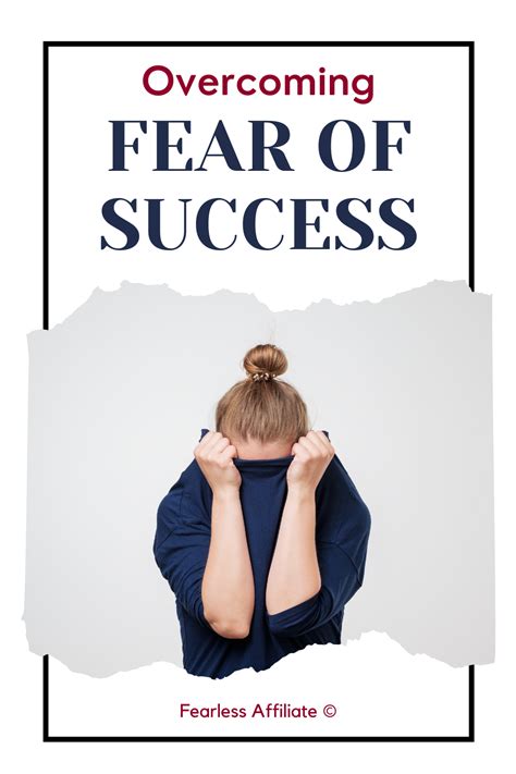 Overcoming Fear Of Success Business Mindset