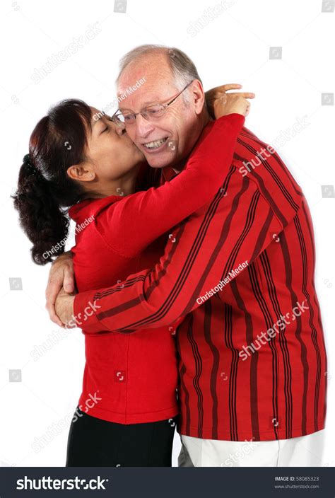 Стоковая фотография 58085323 Happy Mature Mixed Interracial Couple Love Shutterstock