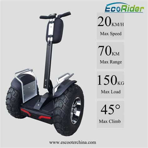 Brushless Motor Segway Electric Scooter Balance Two Wheeled Electric