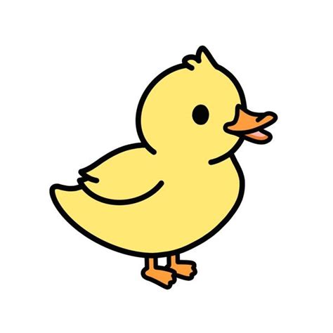 Duck Sticker By Littlemandyart In 2021 Cute Little Drawings Cute