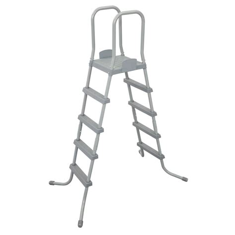 Bestway 58337e Bw 52 In Steel A Frame Pool Ladder At