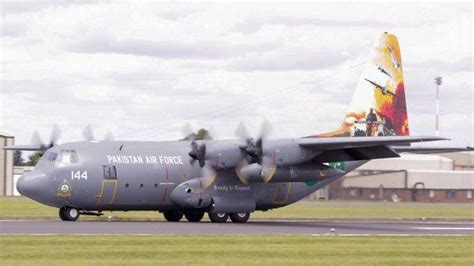 Paf C 130 Wins Best Aircraft Trophy At Royal International Air Show