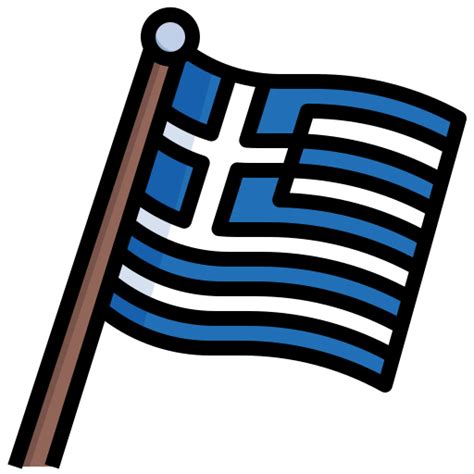Grecia Iconos Gratis De Banderas