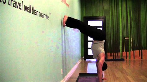 90 Degree Handstand L Against Wall Youtube