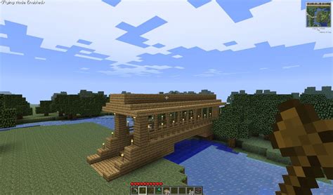 Simple Minecraft Bridge Minecraft Architecture Minecraft Houses