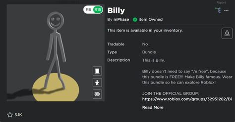 Billy Roblox Bundle Deleted How To Get Even Its Gone Gaming Acharya