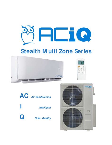 Aciq Stealth Mini Splits High Efficiency And Quiet Operation