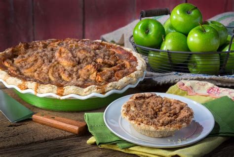 Granny S Apple Pie First We Toss Crisp Granny Smith Apples Into A Mixture Of Sugar Spice And