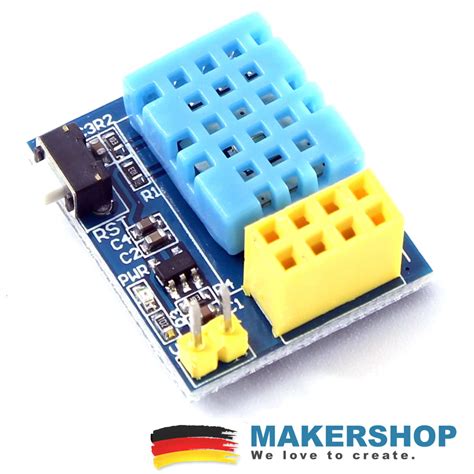 Esp 01 01s Dht11 Temperatur Messen Board Erweiterung Esp8266 Modul Wifi