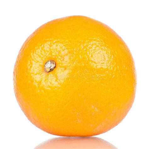 Single Orange Fruit Stock Image Image Of Healthy Fruit 34900789