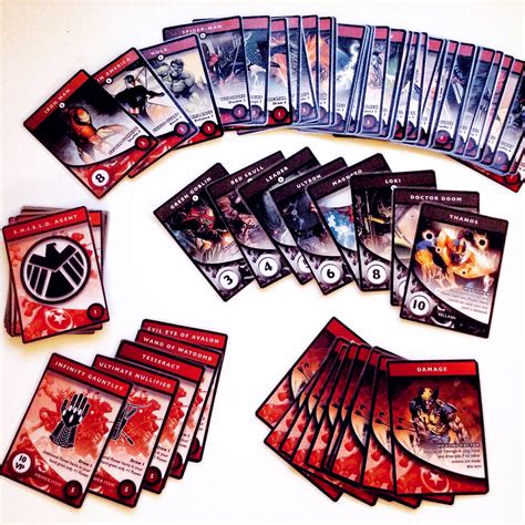 2021 projected rest of season: DC vs Marvel Deck-Building Card Game Prototype on Behance