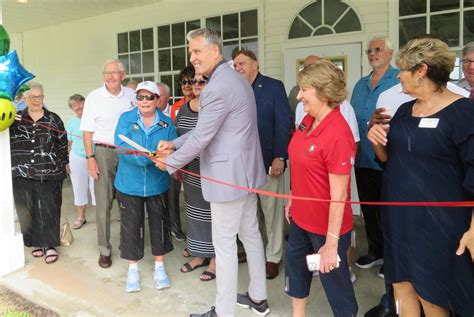 Ribbon Cutting Ceremony Held At The Golf Coast Driving Range On