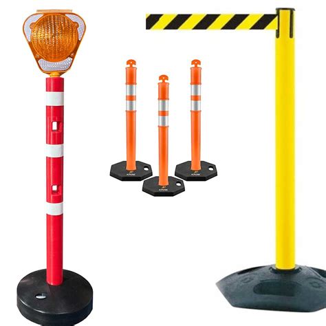 Portable Bollards Lemus Road Milestones On Stands Buy At Low Prices