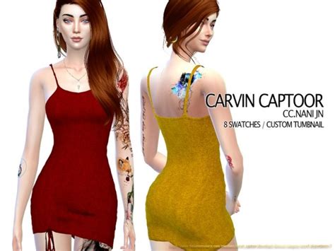 Nani Jn Dress By Carvin Captoor At Tsr Sims 4 Updates