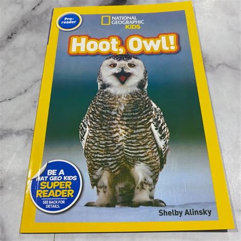 Jual Hoot Owl National Geography National Geographic Pre Reader Buku