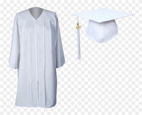 Graduation Gowns Toga White For Graduation Hd Png Download 800x800