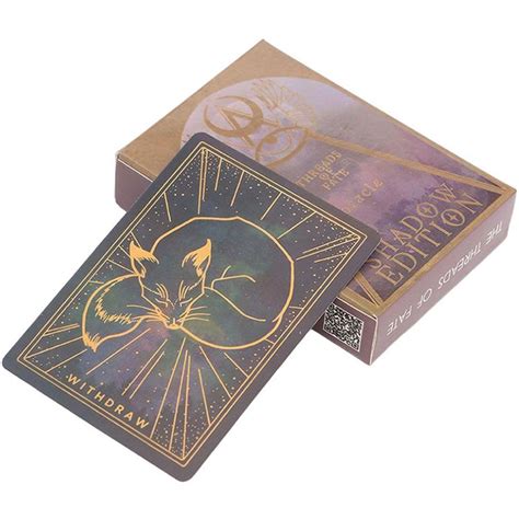 Oracle Cards Read Fate Threads Of Fate Tarot Card Table Board Game