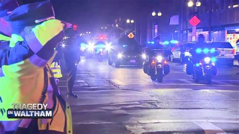 Tributes Continue As Community Mourns Police Officer Utility Worker Killed In Waltham Crash