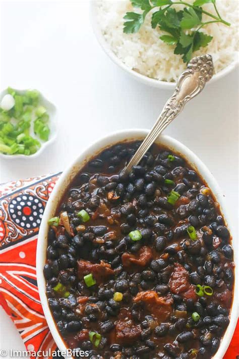 African Black Beans Stew Immaculate Bites