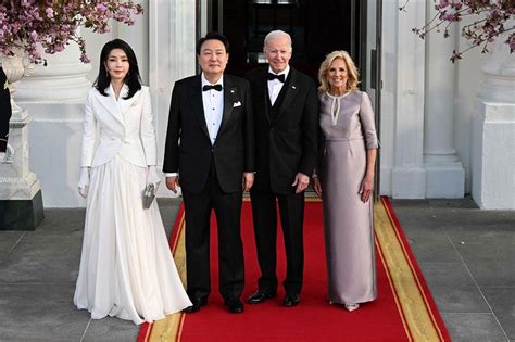 Look Hollywood Stars At Bidens State Dinner For South Korea President Yoon Suk Yeo Photos