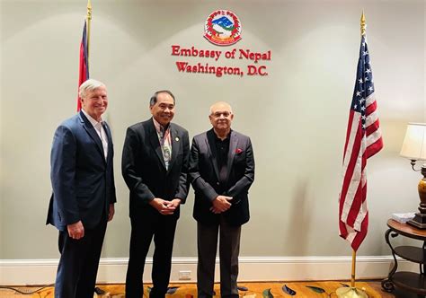 Meeting On Further Strengthening The Areas Of Cooperation Between Nepal And Dki Apcss Embassy