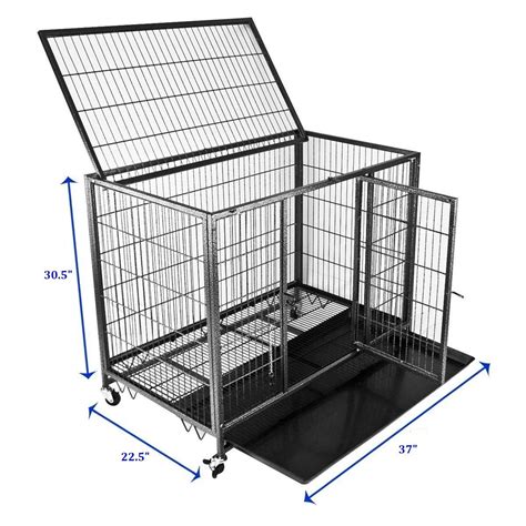 Homey Pet 37 Heavy Duty Metal Open Top Cage Wfloor Grid In 2021 Pet