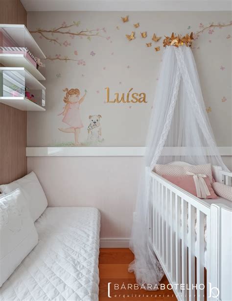 Quarto De Bebê Luísa Bárbara Botelho Arq Girl Nursery Room Baby