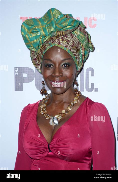 New York Ny Usa 14th Oct 2015 Akosua Busia In Attendance For