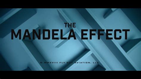 The Mandela Effect Theatrical Trailer Youtube