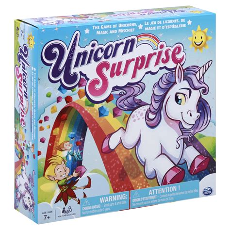 Unicorn Surprise Board Game With An Interactive Magical Unicorn 1 Ct
