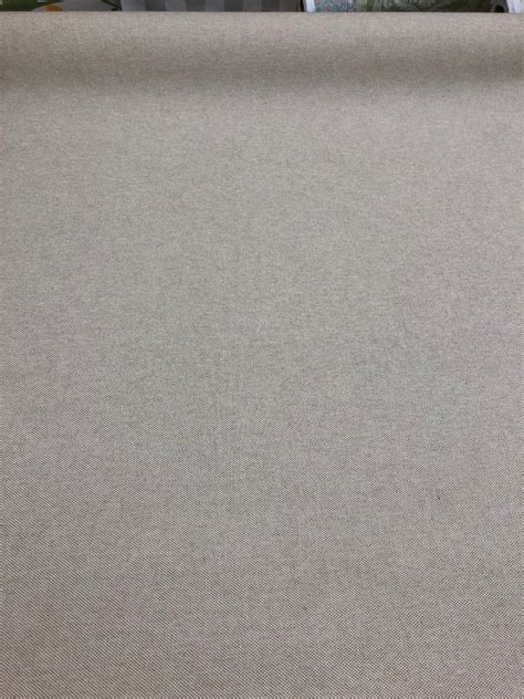 Cotton Linen Beige Heavy Canvas Upholstery Fabric By The Yard