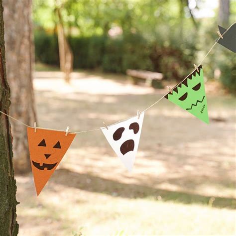Easy Paper Halloween Hanging Garland Decoration Diy Crafts