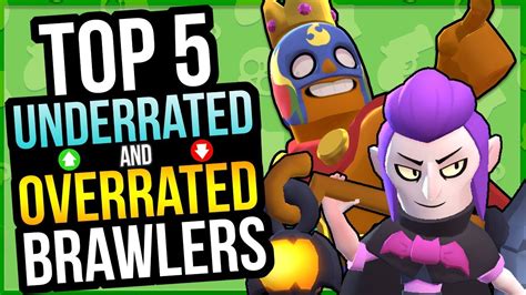 Go alone to fight in the showdown arena! Top 5 Most Underrated & Overrated Brawlers in Brawl Stars ...
