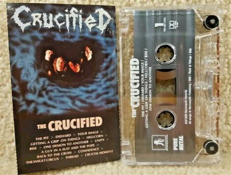 Vintage 1989 Cassette Tape The Crucified Self Titled Album Narrowpath Records 4000 Picclick