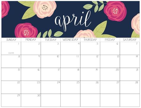 April Calendario Mensual Para Imprimir Calendario Para Imprimir 10206